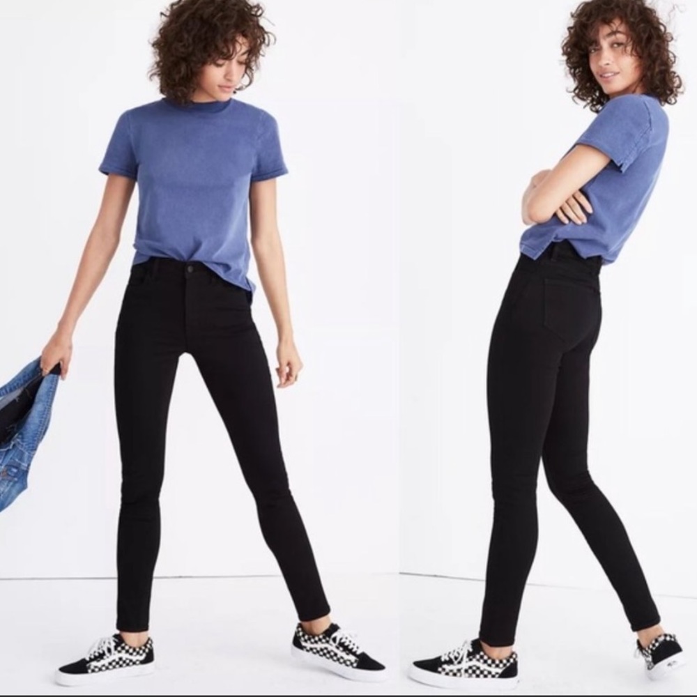 Madewell Black Skinny Jeans